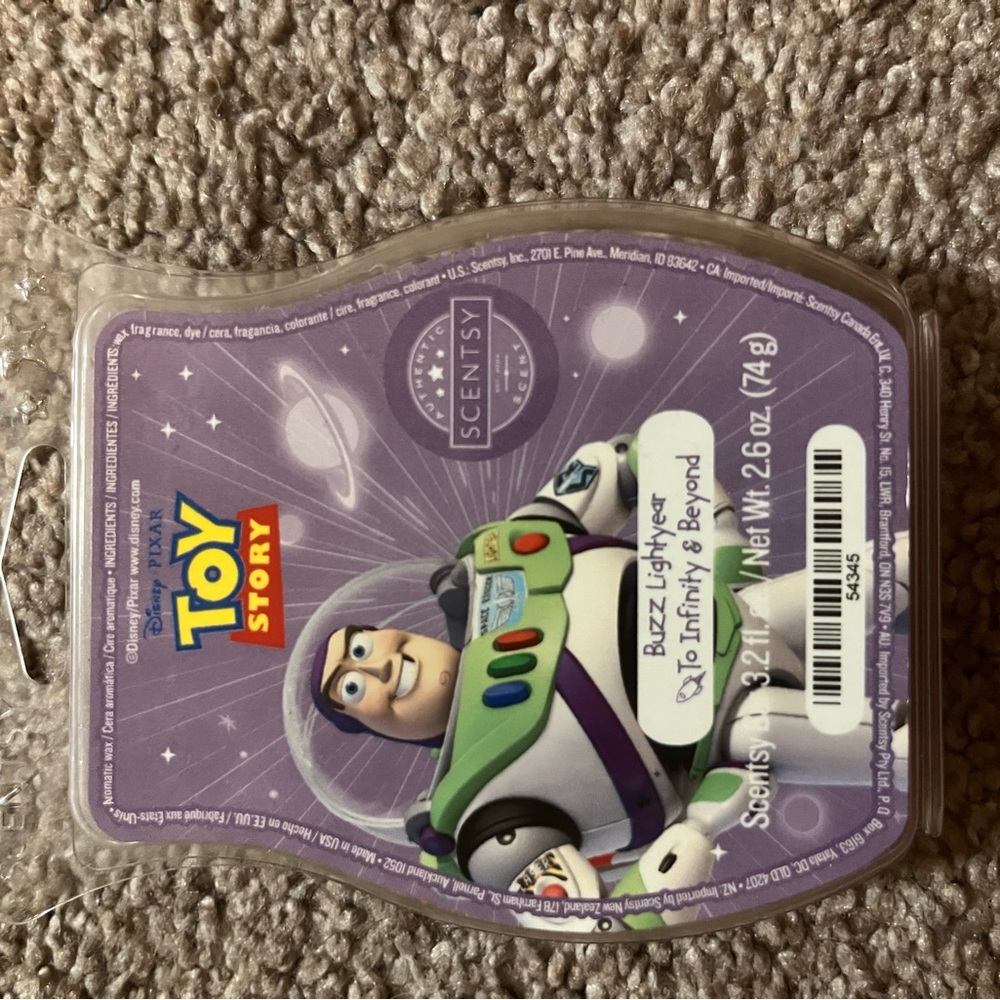 Scentsy Pixar wax melts bundle of 7